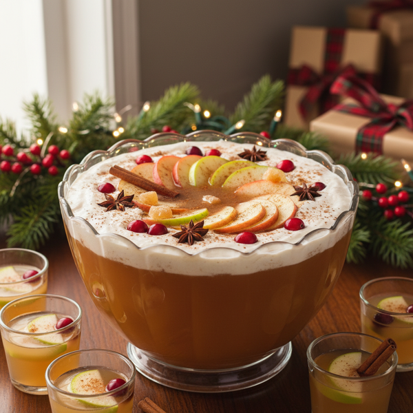 Holiday Apple Pie Punch recipe