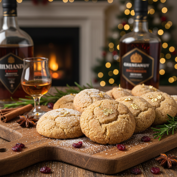Holiday Brandy-Rum Snickerdoodles recipe