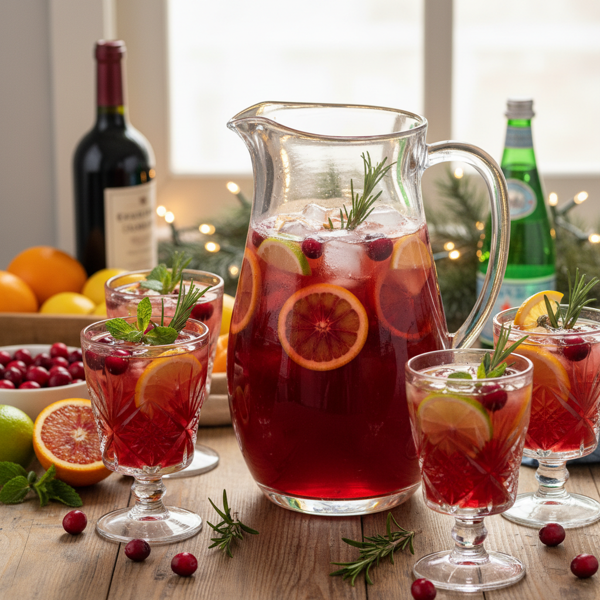 Holiday Citrus Sangria recipe