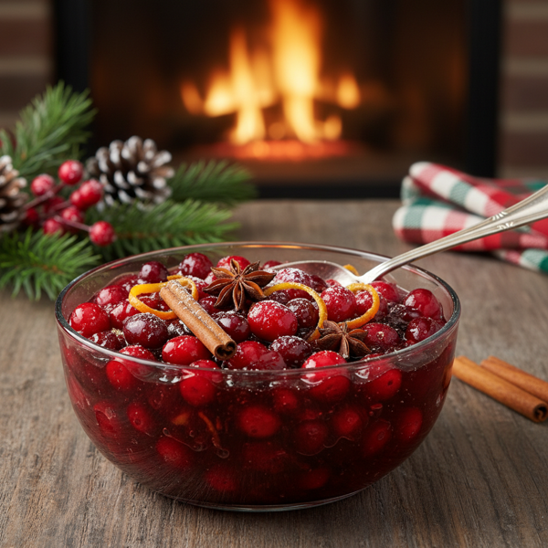 Holiday Spiced Cranberry Conserve recipe