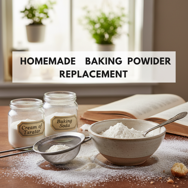 Homemade Baking Powder Replacement recipe