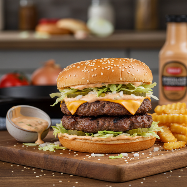 Homemade Big Mac Delight recipe