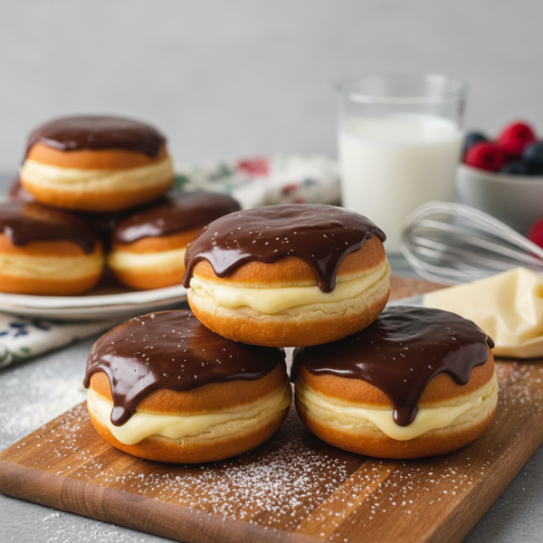 Homemade Boston-style Doughnuts recipe