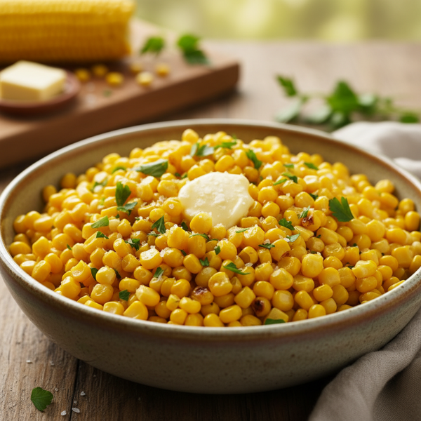 Homemade Buttered Corn Delight recipe