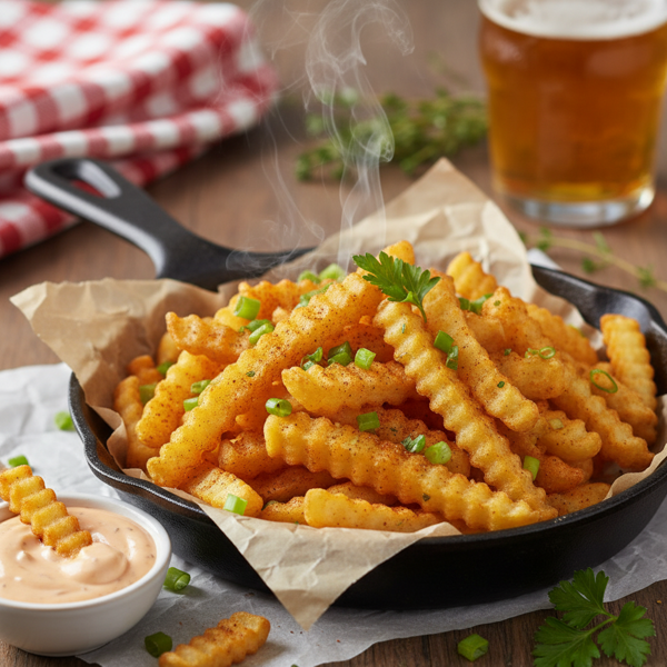 Homemade Cajun French Fries recipe
