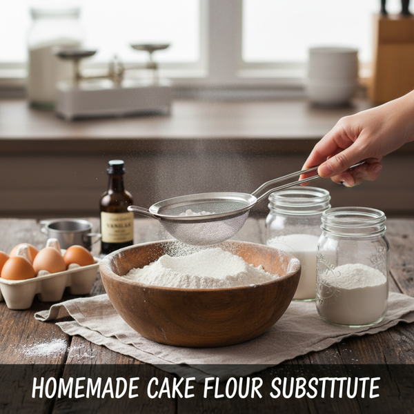 Homemade Cake Flour Substitute recipe