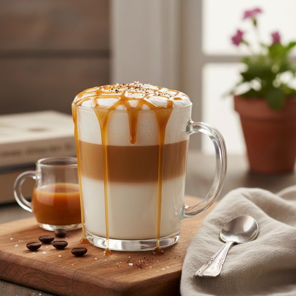 Homemade Caramel Macchiato Delight recipe