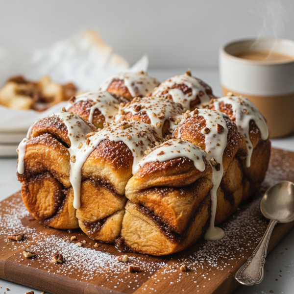 Homemade Cinnamon Pull-Apart Bread recipe