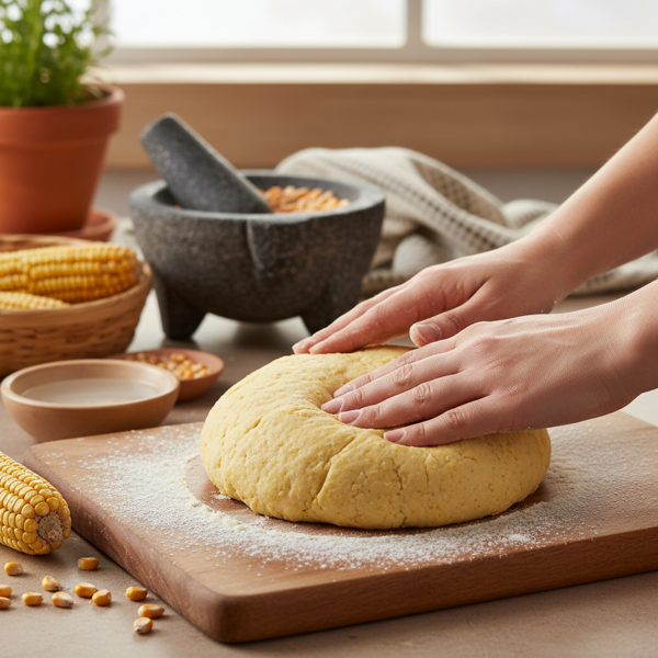 Homemade Corn Masa Dough recipe