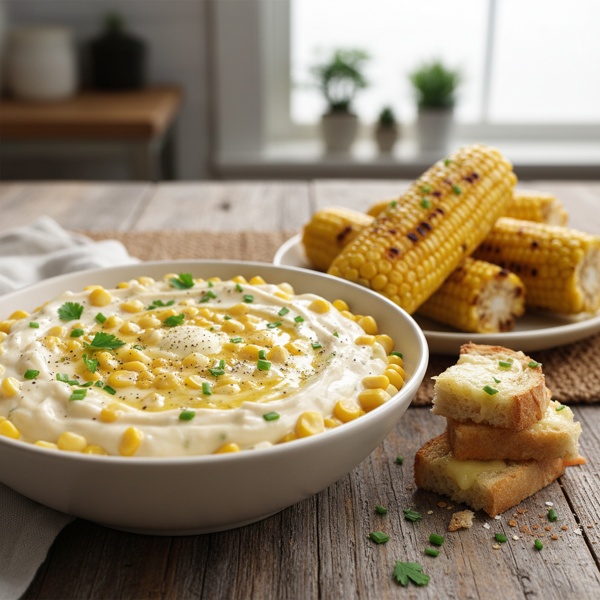Homemade Creamy Corn Delight recipe