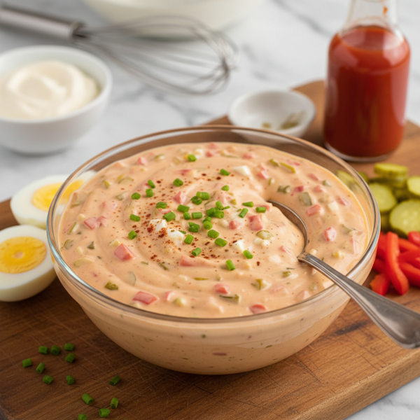 Homemade Creamy Thousand Island Dressing recipe