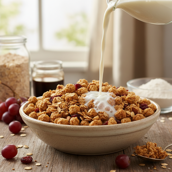 Homemade Crunchy Grape-Nuts Cereal recipe