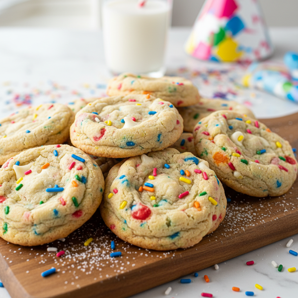 Homemade Funfetti Celebration Cookies recipe
