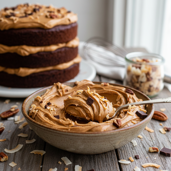 Homemade German Chocolate Cake Frosting recipe