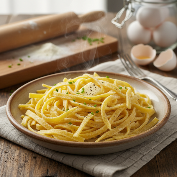 Homemade Gluten-Free Egg Noodles recipe