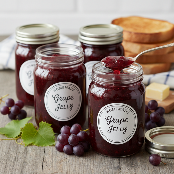 Homemade Grape Jelly recipe