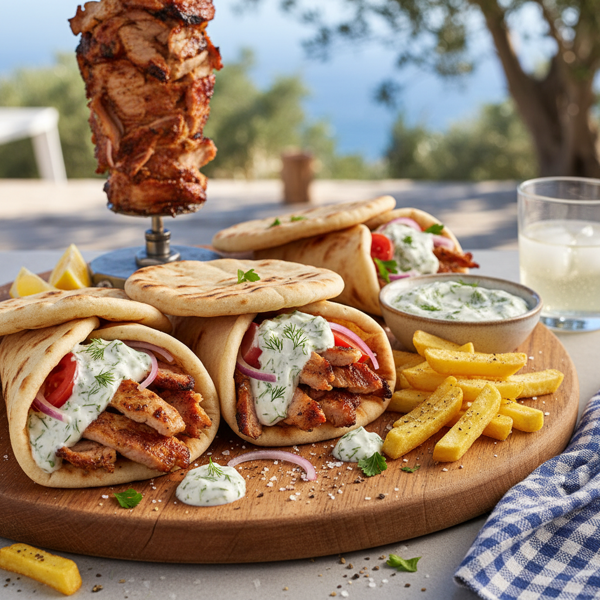 Homemade Greek Gyros recipe