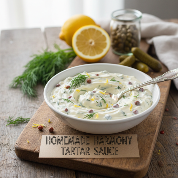 Homemade Harmony Tartar Sauce recipe