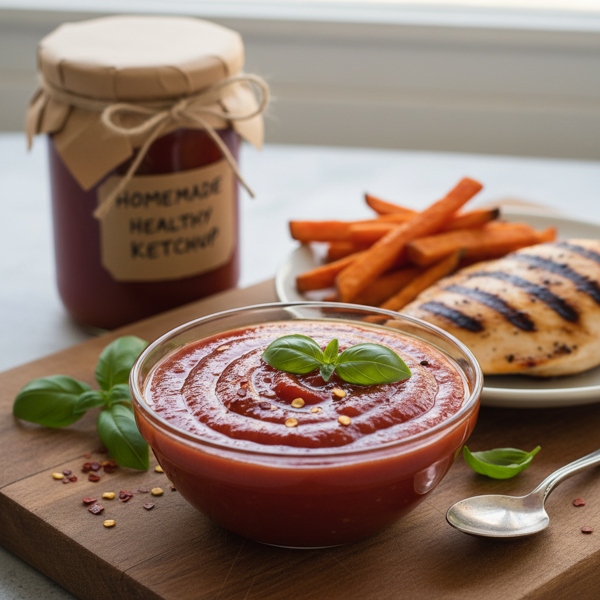 Homemade Healthier Ketchup recipe