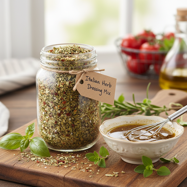 Homemade Italian Herb Dressing Mix recipe