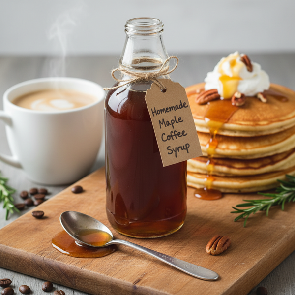 Homemade Maple Coffee Syrup recipe