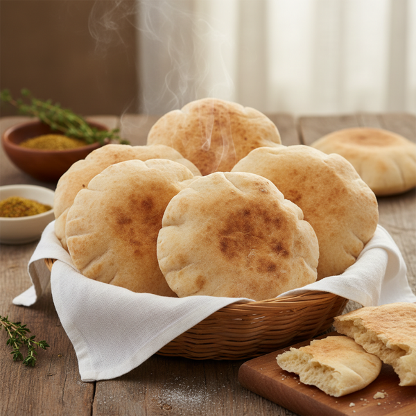 Homemade Middle Eastern Pita Bread recipe