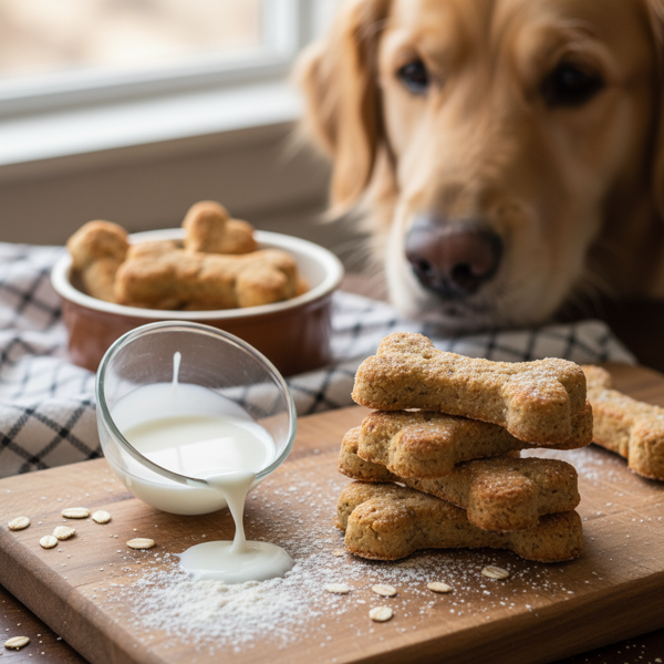 Homemade Milk Bone Dog Treats recipe