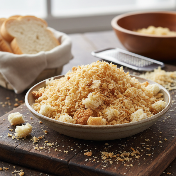 Homemade Panko Bread Crumbs recipe