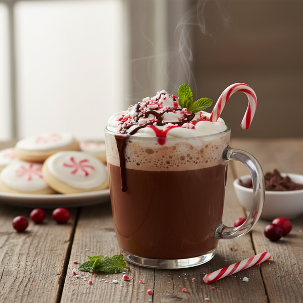 Homemade Peppermint Mocha Delight recipe