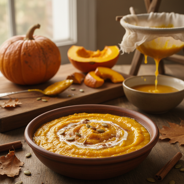 Homemade Pumpkin Puree recipe