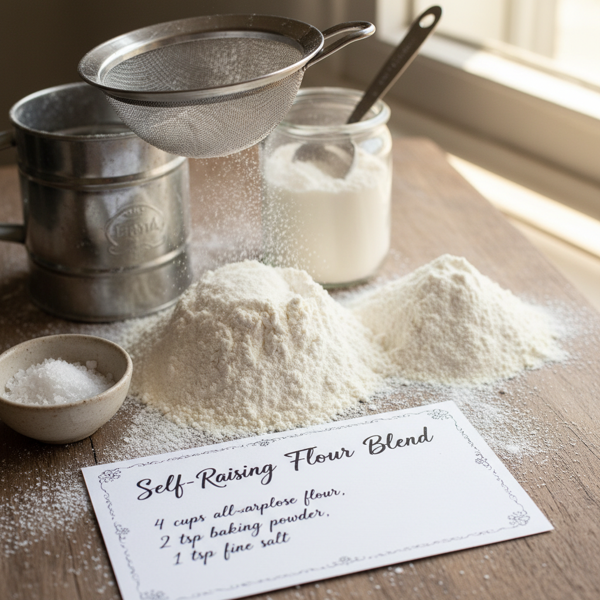 Homemade Self-Rising Flour Blend recipe
