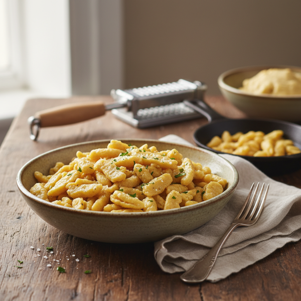 Homemade Spaetzle Noodles recipe