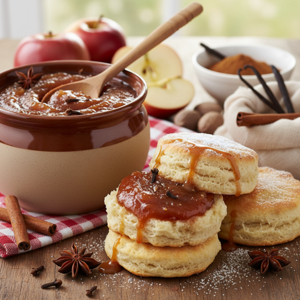Homemade Spiced Apple Butter Delight recipe