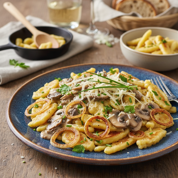 Homemade Swiss Spaetzle Delight recipe