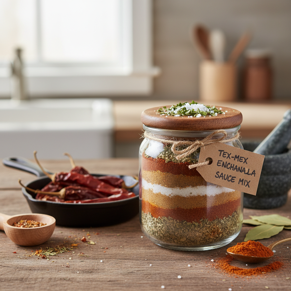 Homemade Tex-Mex Enchilada Sauce Mix recipe