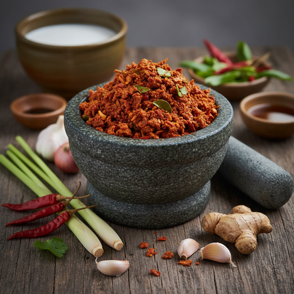Homemade Thai Red Curry Paste recipe