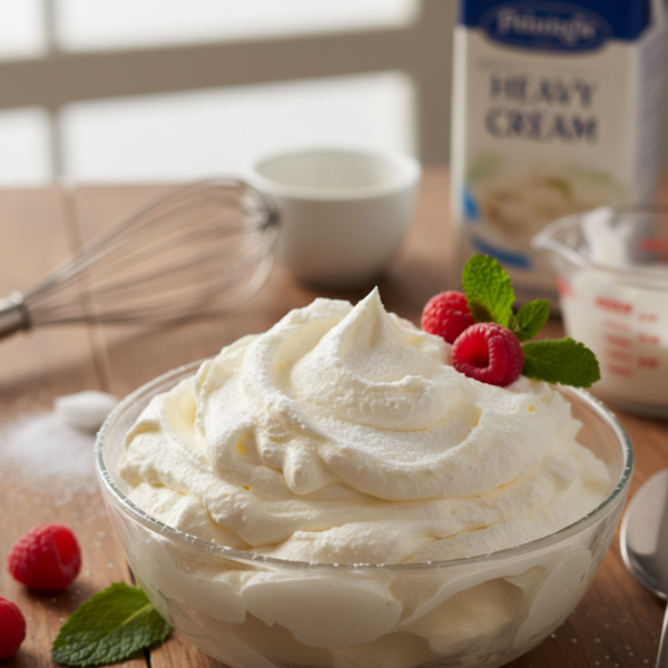 Homemade Whipped Cream Topping recipe