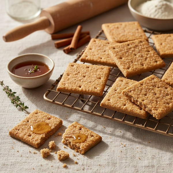 Homemade Whole Wheat Graham Crackers recipe