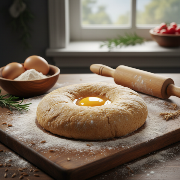 Homemade Whole Wheat Pasta Dough recipe