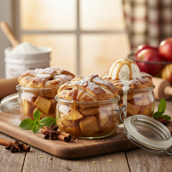 Homestyle Apple Pie in a Jar recipe