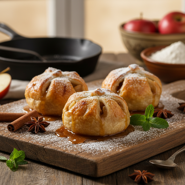 Homestyle Baked Apple Dumplings recipe