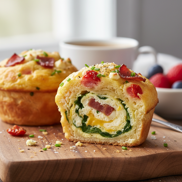 Homestyle Breakfast Egg Muffin recipe