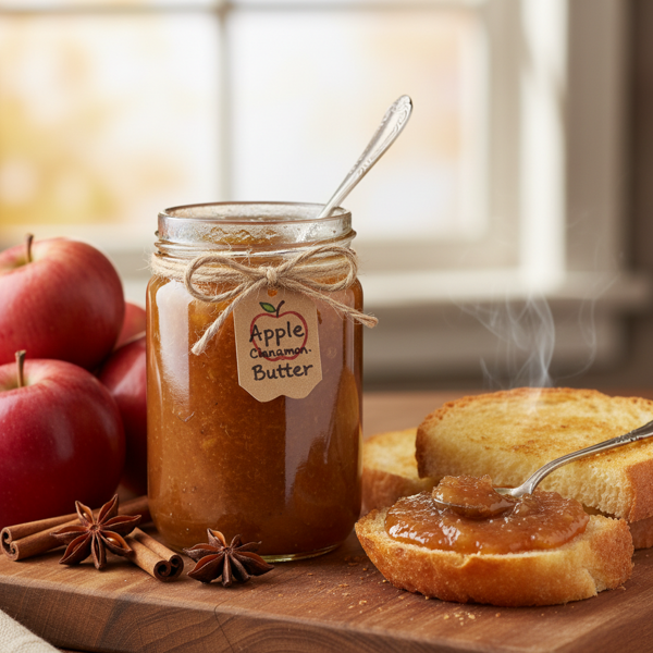 Homestyle Cinnamon-Spiced Apple Butter recipe