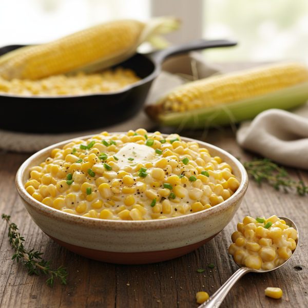 Homestyle Creamed Corn Delight recipe