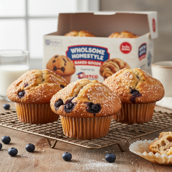Homestyle Giant Muffins - Costco Inspired recipe