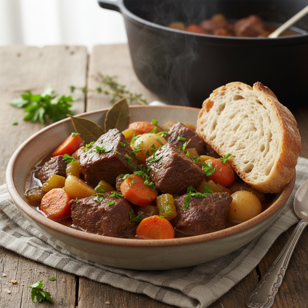 Homestyle Hearty Beef Stew recipe