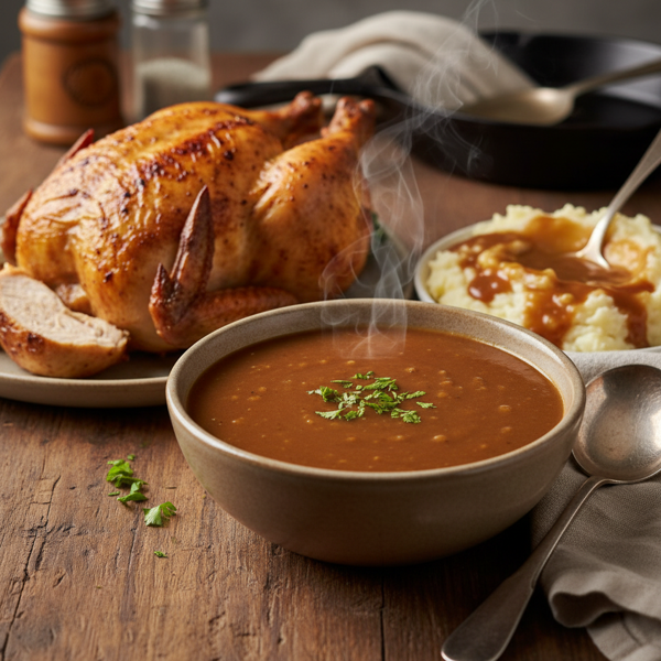 Homestyle Savory Brown Gravy recipe