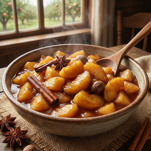 Homestyle Spiced Apple Pie Filling recipe
