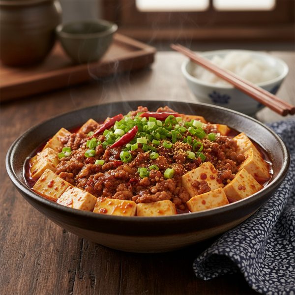 Homestyle Szechuan Mapo Tofu recipe