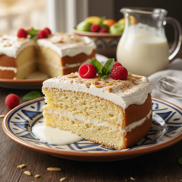 Honduran Sweet Tres Leches Cake Delight recipe